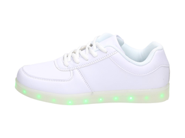 LED 7 kolorów Świecące buty damskie 7207 WT