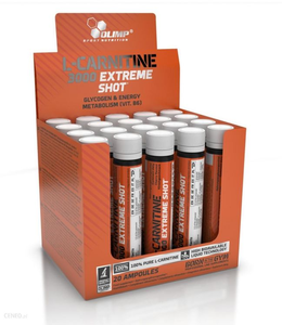 Olimp L-Carnitine 3000 Extreme Shot [10x25ml] |  POMARAŃCZ