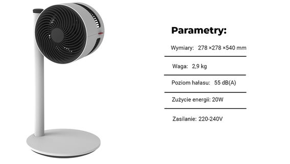 Boneco Air Shower F120 Cyrkulator powietrza 610m3/h
