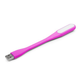 Lampka LED na USB różowa