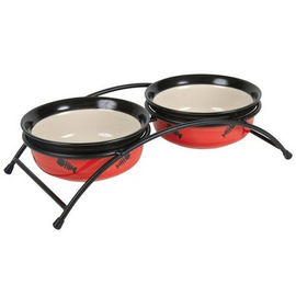 Trixie Miski ceramiczne 0,25L na stojaku
