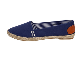 Granatowe Tomsy damskie VINCEZA 9401 SLIP ON