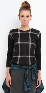 SWETER DAMSKI DŁUGI RĘKAW - TSW0638