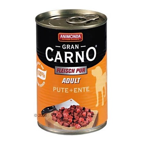 Animonda GranCarno Adult Wołowina + Serca kacze 400g