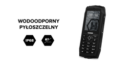 MyPhone Hammer 3+ - 3G - czarny - odporny - IP67 - dostępne od ręki