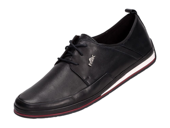 POLSKIE Markowe półbuty męskie, buty NIK 475