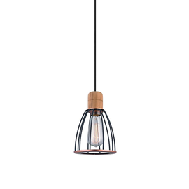 Cage lampa wisząca miedź 15cm 715701 halo design