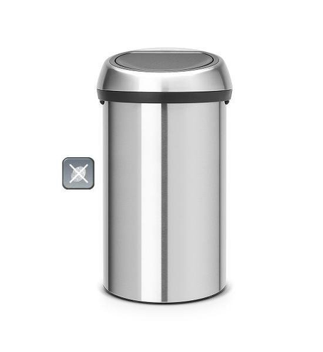 Kosz TOUCH BIN 60L Matt Steel FPP