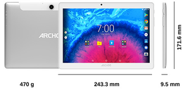 Archos Tablet Core 101 4G Srebrny 16GB V3
