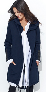 Bluza NUMINOU NU95 - Granatowy