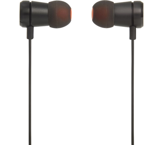 JBL T290 - słuchawki dokanałowe - czarne - JBL Pure Bass Sound - przewodowe - dostępne od ręki