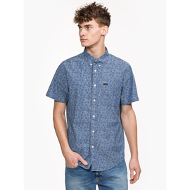 Lee "Button Down" Dipped Blue