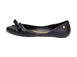 Czarne meliski buty damskie baleriny Vices PT4