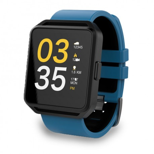 Fit GO Smartwatch FW15 SQUARE Niebiesko-Czarny