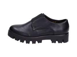 Czarne buty damskie crepersy J.STAR 8836-1
