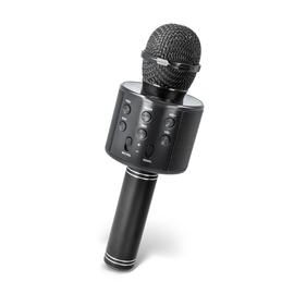 Forever Mikrofon Głośnik bezprzewodowy Karaoke Czarny BMS300 Z etui