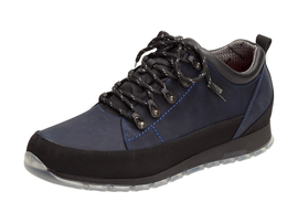 Granatowe POLSKIE buty męskie NIK 866 TREKKING
