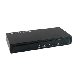 Spliter/rozdzielacz HDMI 1080p HDCP 1.0/1.1 jedno wejście cztery wyjścia