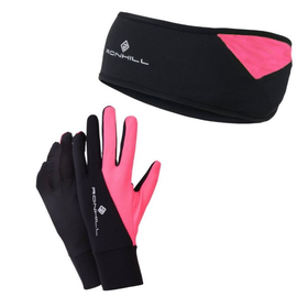 Ronhill Vizion Headband & Glove Set