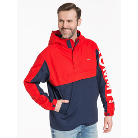 Tommy Jeans "Graphic Popover" Red