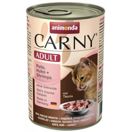 Animonda Carny Adult Indyk + Kurczak + Krewetki puszka 400g