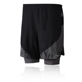 Mizuno Endura 7.5 2 IN 1 Short - Męskie spodenki biegowe J2GB8002