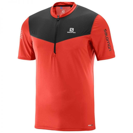 Salomon Fast Wing HZ SS Tee - męska koszulka biegowa 400979