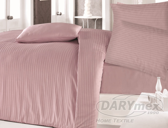 Pościel satynowa Vivario Pink 160x200