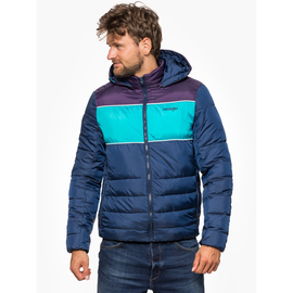 Wrangler "3Col Puffer Jkt" Navy