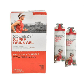Squeezy Super Drink Gel z kofeiną 12X60ml