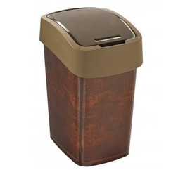 Kosz na śmieci 25L Flip Bin Leather