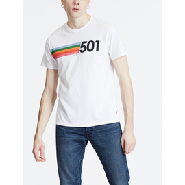 Levi's "Graphic Set-In Neck 2" White