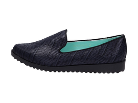 Piękne czarne lordsy buty damskie VINCEZA 4300