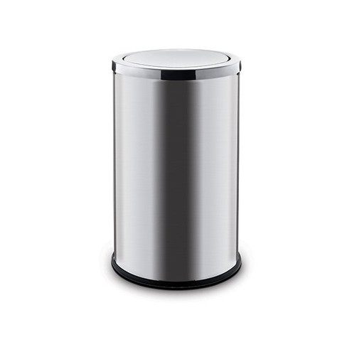 Kosz na śmieci 45L SWING stal satyna Kosze metalowe