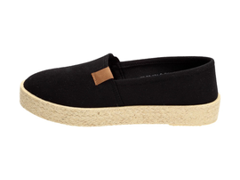 Czarne espadryle damskie WISHOT 32-181