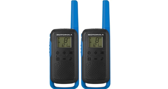 KRÓTKOFALÓWKA RADIOTELEFON MOTOROLA T62 NIEBIESKIE WALKIE TALKIE