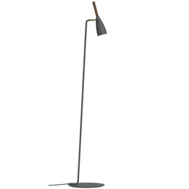 PURE lampa podłogowa GU10 szara/orzech włoski 78294011 DFTP