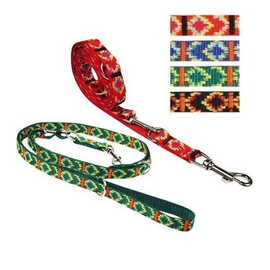 CHABA Smycz taśma regulowana ozdobna - 16mm x 130/270cm czarna