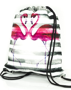 Plecak worek PINK FLAMINGO 2