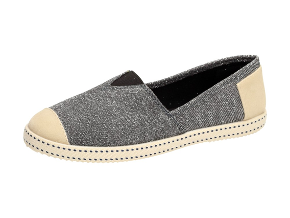 Czarne espadryle damskie SABATINA 2017-4