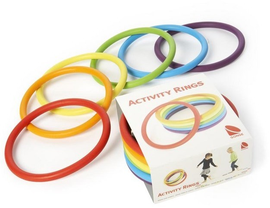 ACTIVITY RINGS - PIERŚCIENIE (6 SZT.) GONGE