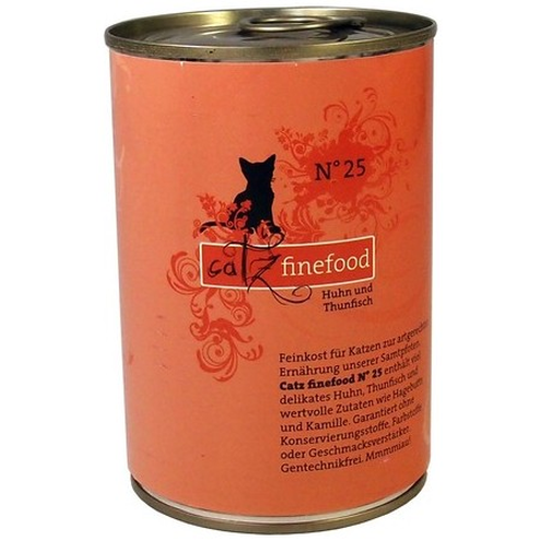 Catz Finefood N.25 Kurczak i Tuńczyk puszka 400g