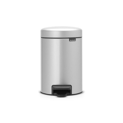 Kosz Pedałowy NEWICON 3L Metallic Grey