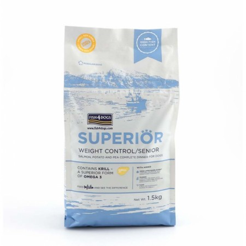 Fish4Dogs Superior Weight Control - Light - Rasy Średnie i Duże 2x12kg