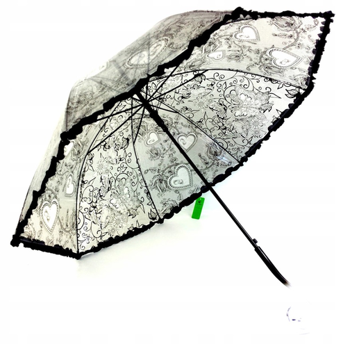Parasol półprzezroczysty FALBANKA PE0021 Black