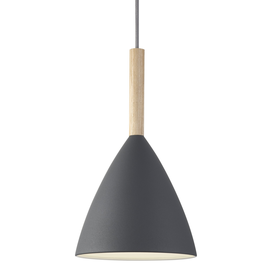PURE 20 lampa wisząca E27 szara 43293010 DFTP