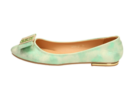 Baleriny, buty damskie VICES 709-29 GREEN