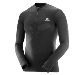 Salomon EXO Motion HZ LS Tee - męska bluza do biegania
