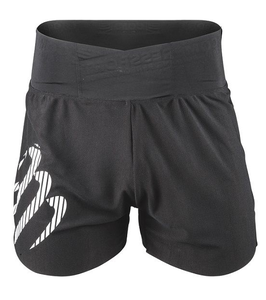 Compressport Racing Overshort | CZARNE - męskie ultralekkie spodenki do biegania