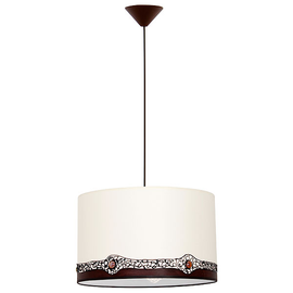Lampa wisząca 1-płomienny Koral duży 604G2 Aldex